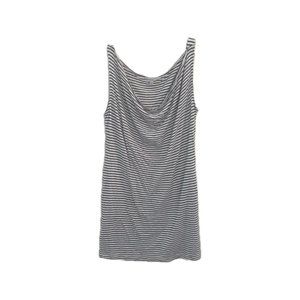Gap Maternity Striped Sleeveless Tunic Top Medium
